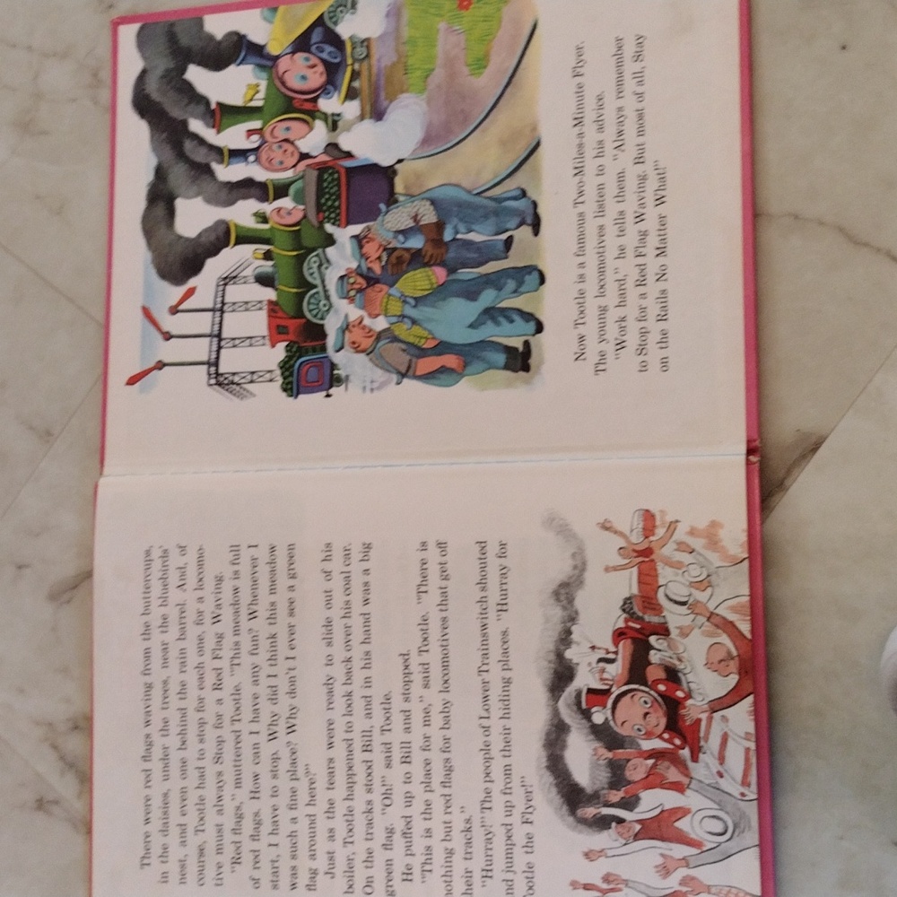Golden Books Tootle. - Picture 6 of 10
